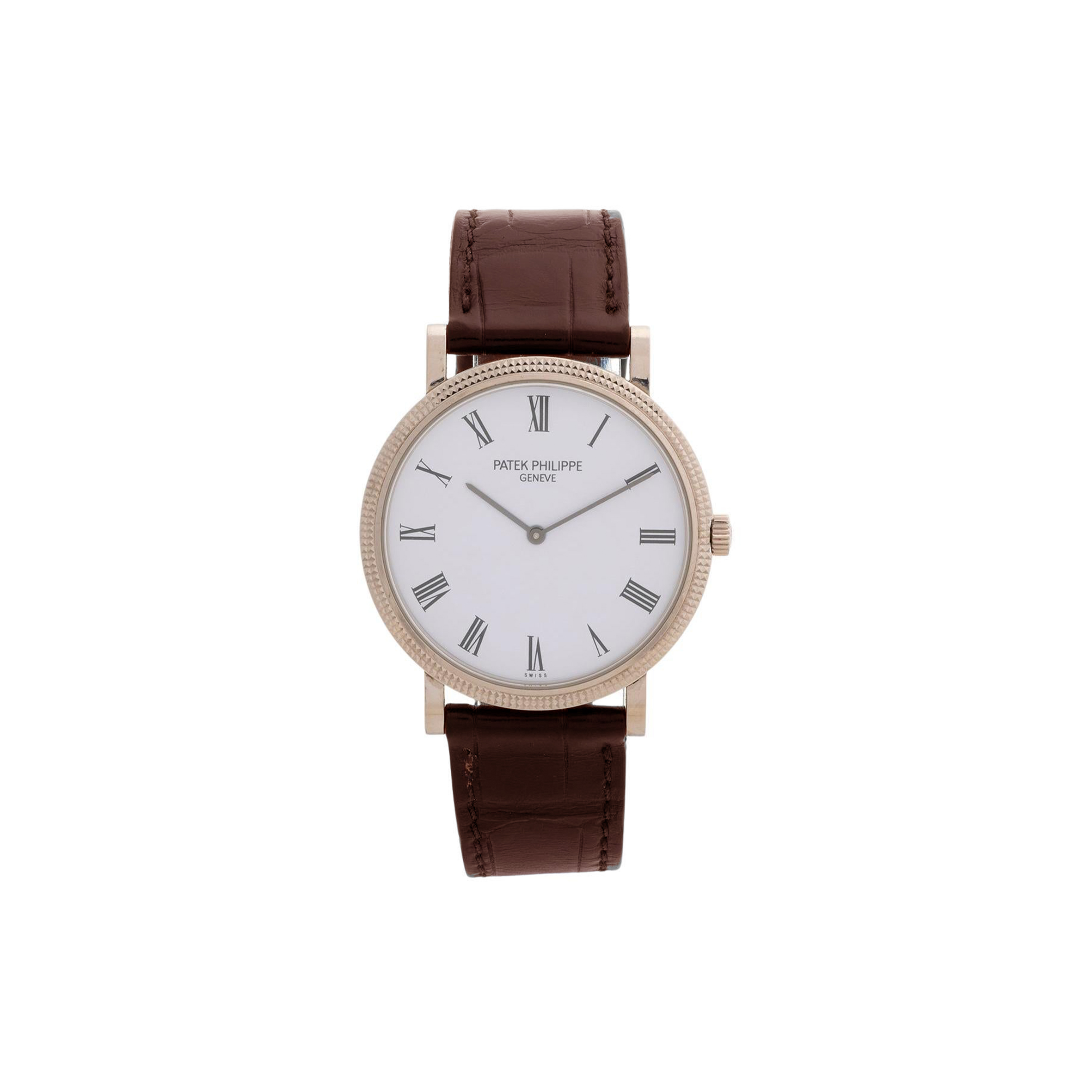 PATEK PHILIPPE CALATRAVA 35MM ROSE GOLD WATCH 5120J-001